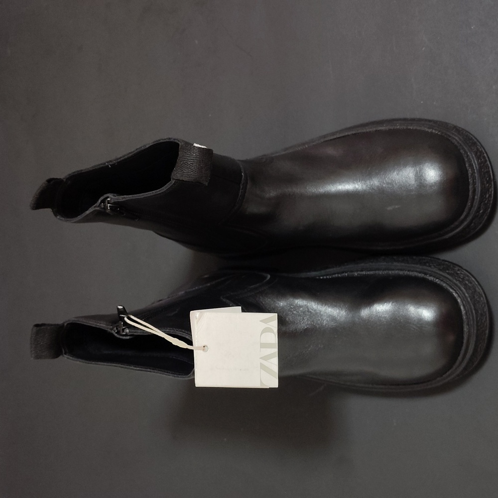 Zara Botin Tiradores Black 2126/030/040 Men's - Picture 11 of 13